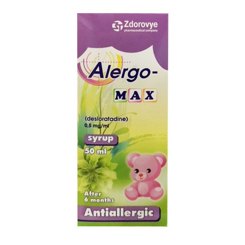 Alergo Max Lọ 50ml - Giảm Triệu Chứng Phát Ban