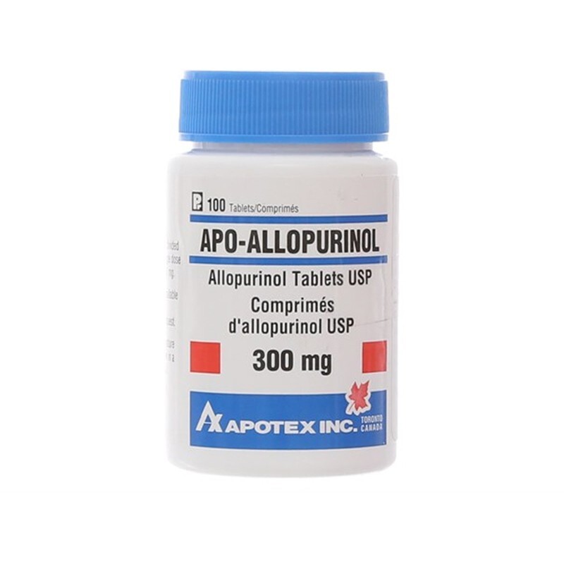 Thuốc Apo Allopurinol 300Mg Lọ 100 Viên - Điều Trị Gout Thuốc Apo Allopurinol 300Mg Lọ 100 Viên - Điều Trị Gout