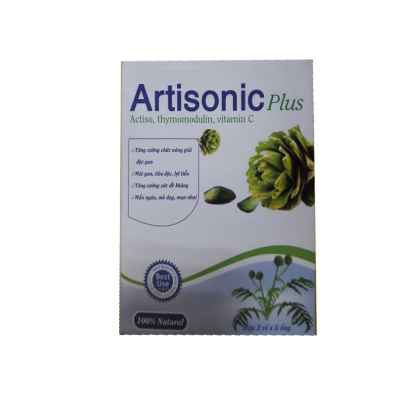 Artisonic Plus Hộp 20 Ống - Bổ Gan Artisonic Plus Hộp 20 Ống - Bổ Gan