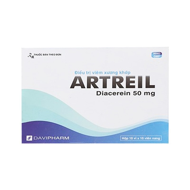 Điều Trị Viêm Xương Khớp Artreil 50 Mg Hộp 30 Viên