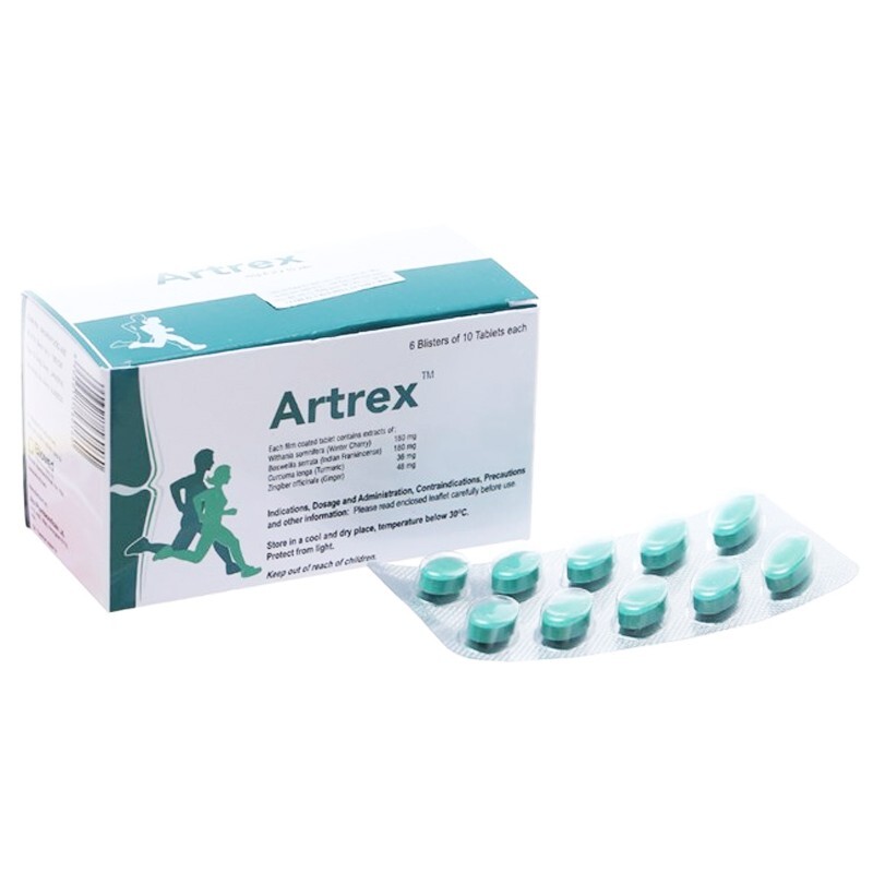 Điều Trị Viêm Xương Khớp Artreil 50 Mg Hộp 30 Viên