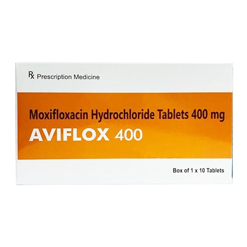 Thuốc Aviflox 400 - Hộp 10 Viên - Điều Trị Nhiễm Khuẩn