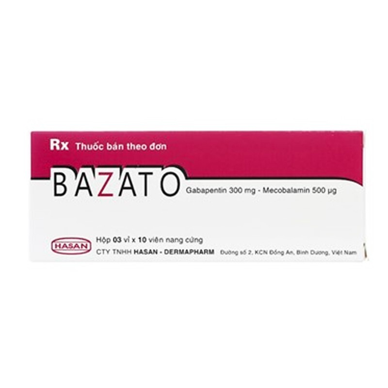 Thuốc Bazato - Hộp 30 Viên - Điều Trị Bệnh Động Kinh Thuốc Bazato - Hộp 30 Viên - Điều Trị Bệnh Động Kinh