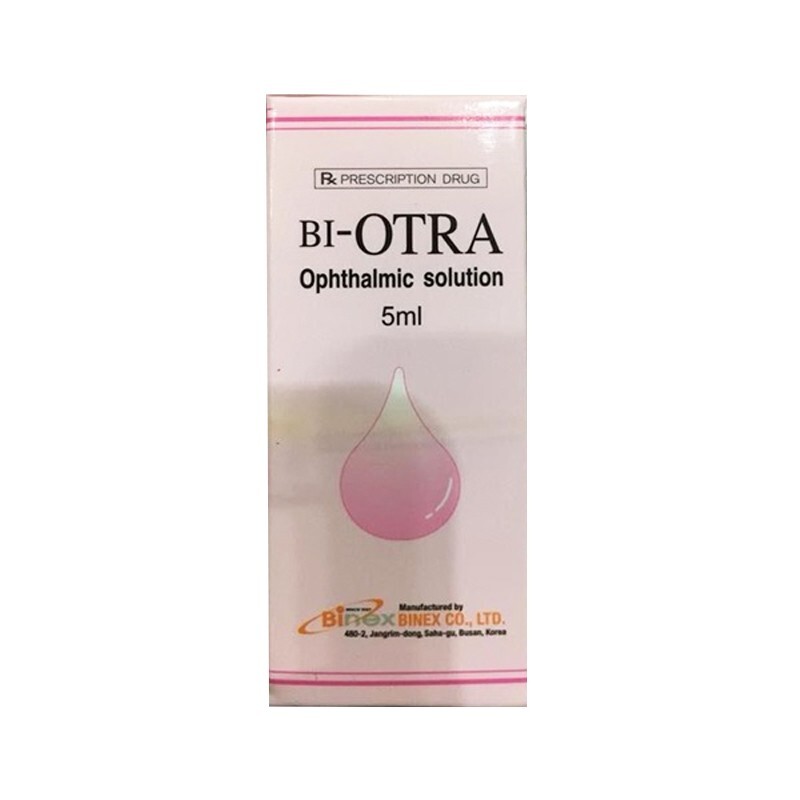 Thuốc Nhỏ Mắt Bi-Otra - Lọ 15ml - Điều Trị Các Bệnh Lý Về Măt