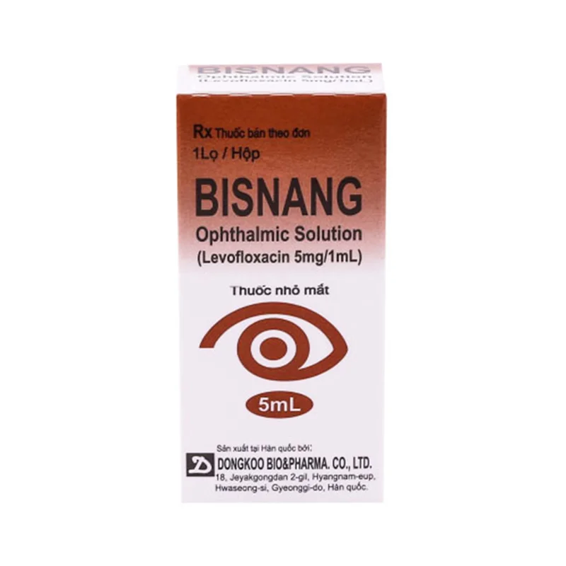 Bisnang Hộp 1 Lọ 5ml - Điều Trị Viêm Kết Mạc