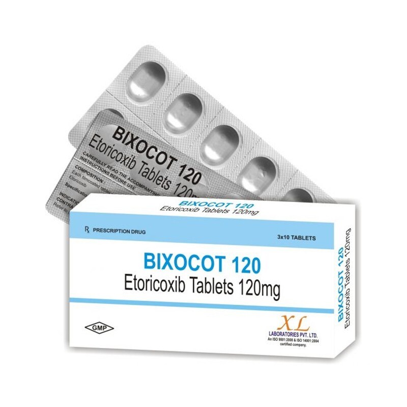 Thuốc Bixocot 120 - Hộp 100 Viên - Giảm Đau Và Sưng Khớp Thuốc Bixocot 120 - Hộp 100 Viên - Giảm Đau Và Sưng Khớp