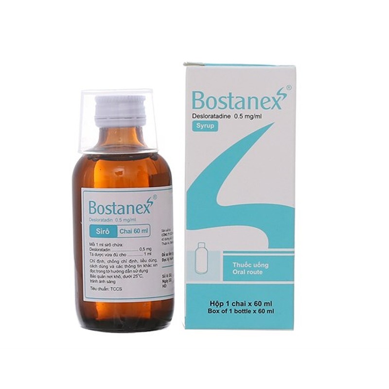 Bostanex Siro - Chai 60ml - Giảm Triệu Chứng Viêm Mũi Dị Ứng Bostanex Siro - Chai 60ml - Giảm Triệu Chứng Viêm Mũi Dị Ứng