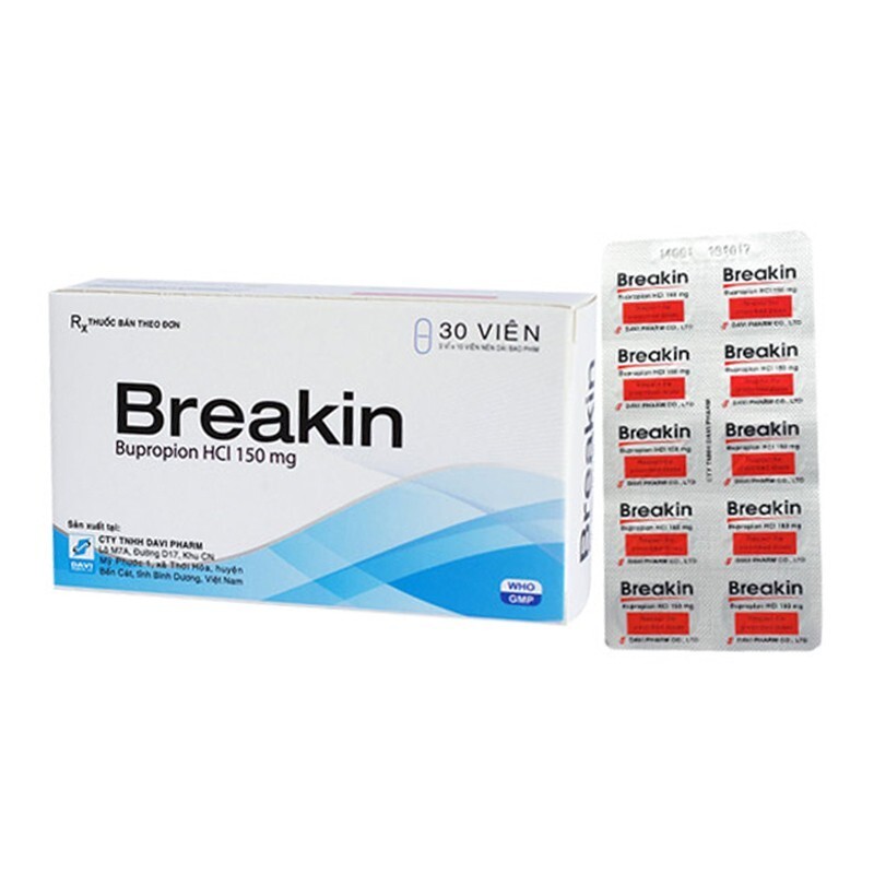 Thuốc Breakin - Hộp 30 Viên - Điều Trị Bệnh Trầm Cảm Thuốc Breakin - Hộp 30 Viên - Điều Trị Bệnh Trầm Cảm