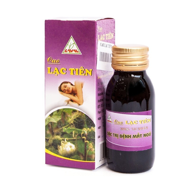 Cao Lạc Tiên - Lọ 50ml - Viên Uống Dành Cho Người Mất Ngủ