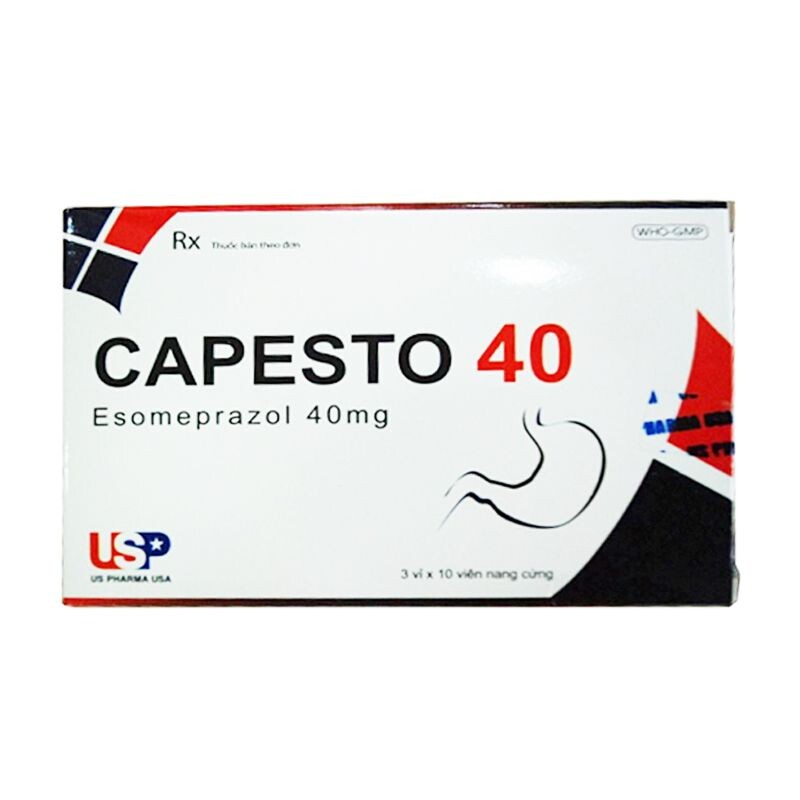 Capesto 40 Hộp 30 Viên - Điều Trị Trào Ngược Dạ Dày