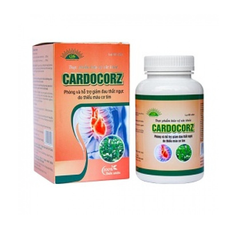 Cardocorz Lọ 60 Viên - Hỗ Trợ Giảm Nguy Cơ Huyết Khối