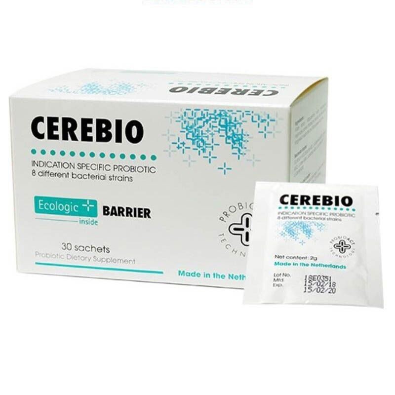 Cerebio Hộp 30 Gói - Cải Thiện Đường Ruột