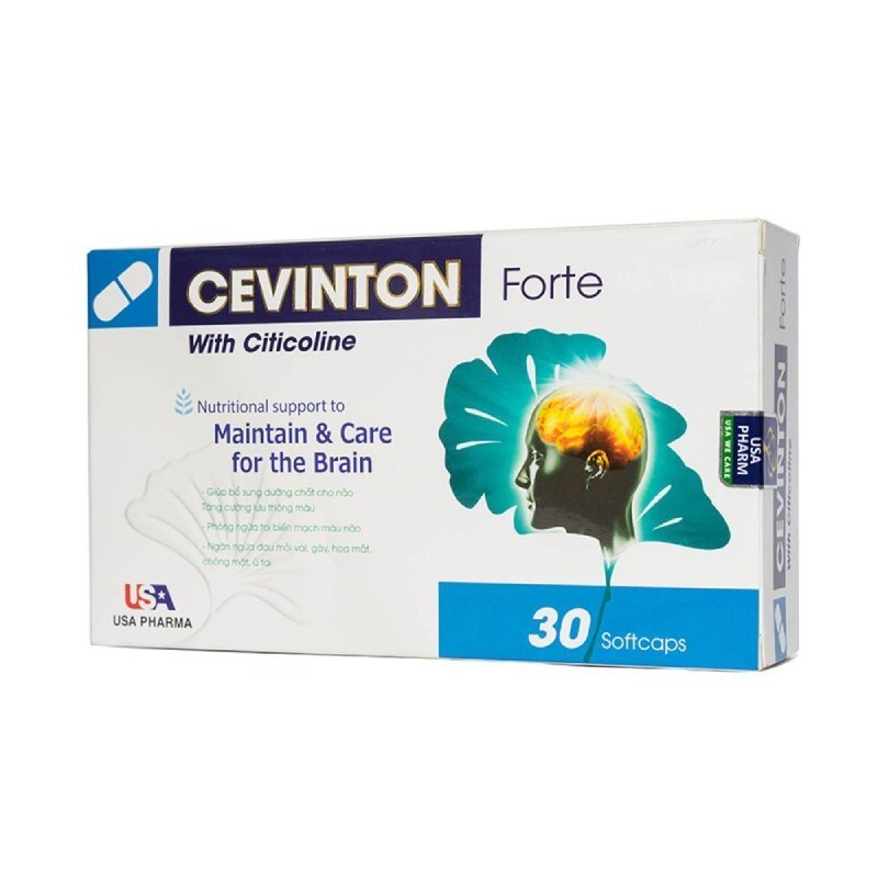 Cevinton Forte With Citicoline 30 Viên - Chăm Sóc Não Bộ