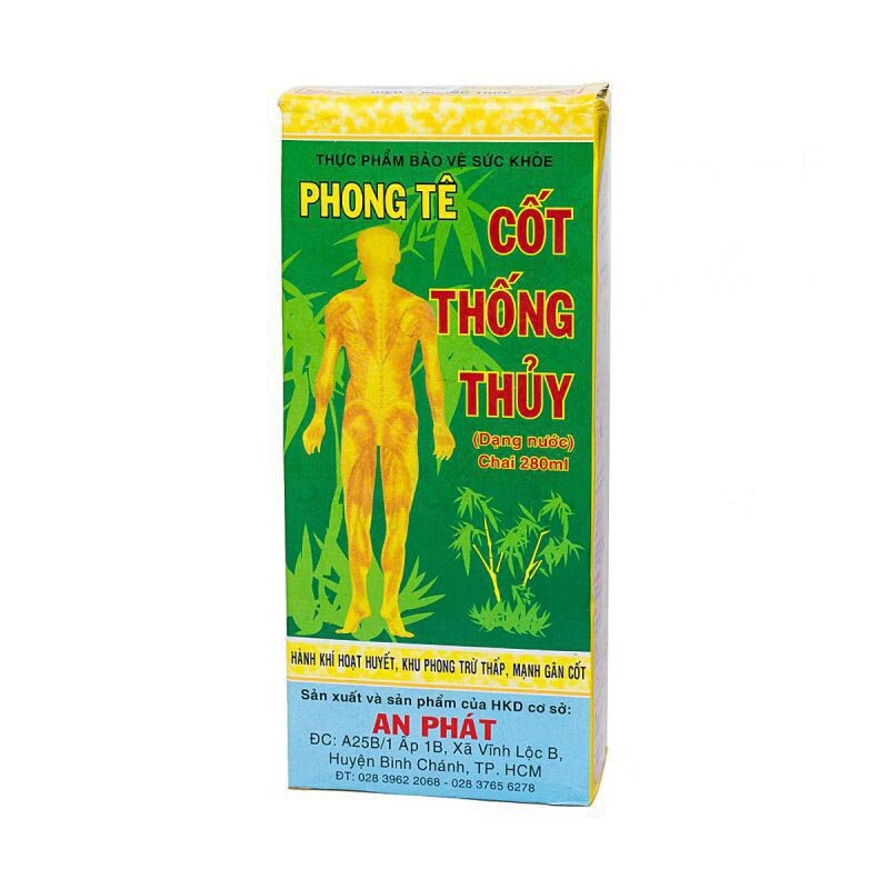 Phong Tê Cốt Thống Thủy 280Ml - Hành Khí Hoạt Huyết