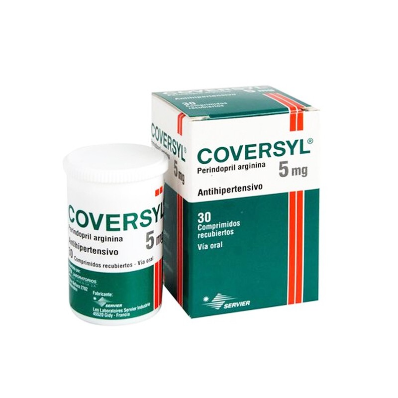 Thuốc Coversyl 5mg - Lọ 30 Viên - Điều Trị Tăng Huyết Áp