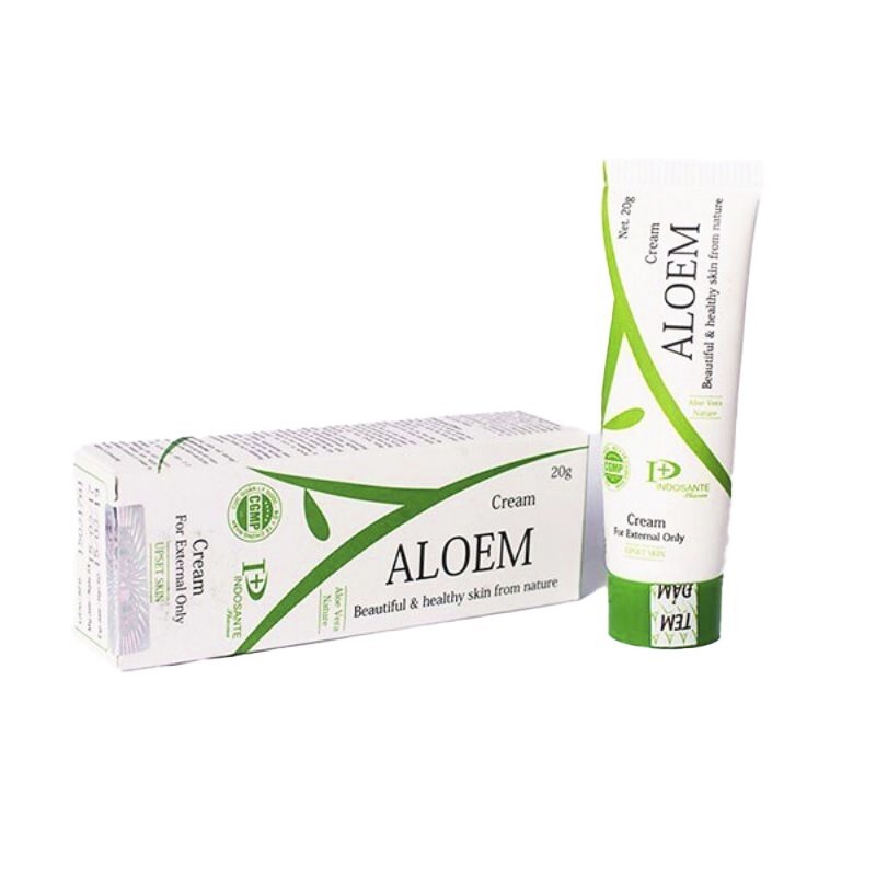 Thuốc Cream Aloem - Tuýp 20g - Trị Mụn Trứng Cá Nhanh Chóng