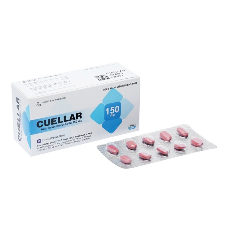 Cuellar 150Mg Hộp 60 Viên - Giúp Tan Sỏi