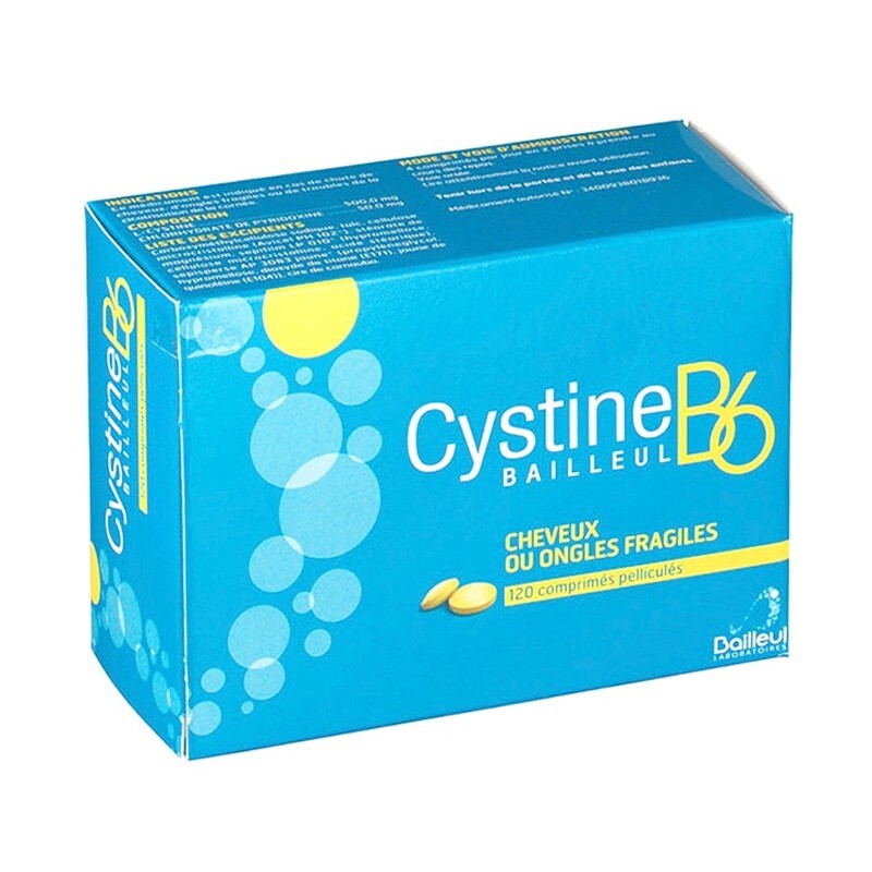 Thuốc Cystine B6 - Hộp 20 Viên - Điều Trị Rụng Tóc