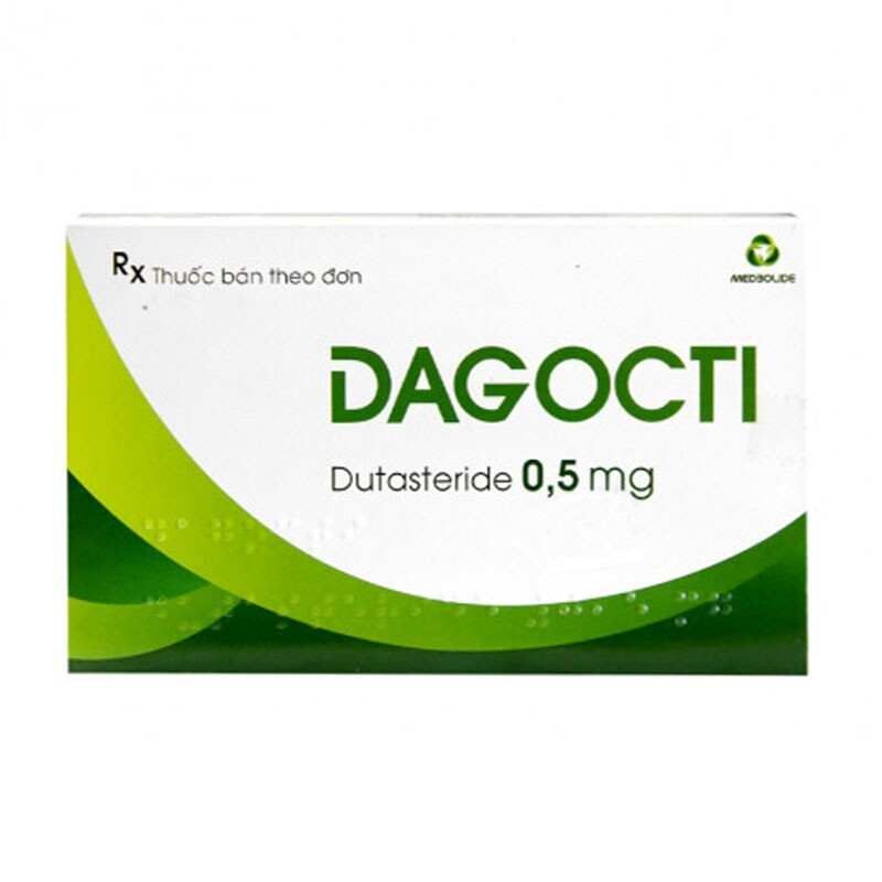 Dagocti 0,5mg Hộp 10 Viên - Phòng, Điều Trị Phì Đại Tuyến Tiền Liệt