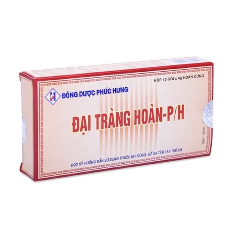 Đại Tràng Hoàn P/h - Hôp 10 Gói - Điều Trị Viêm Đại Tràng