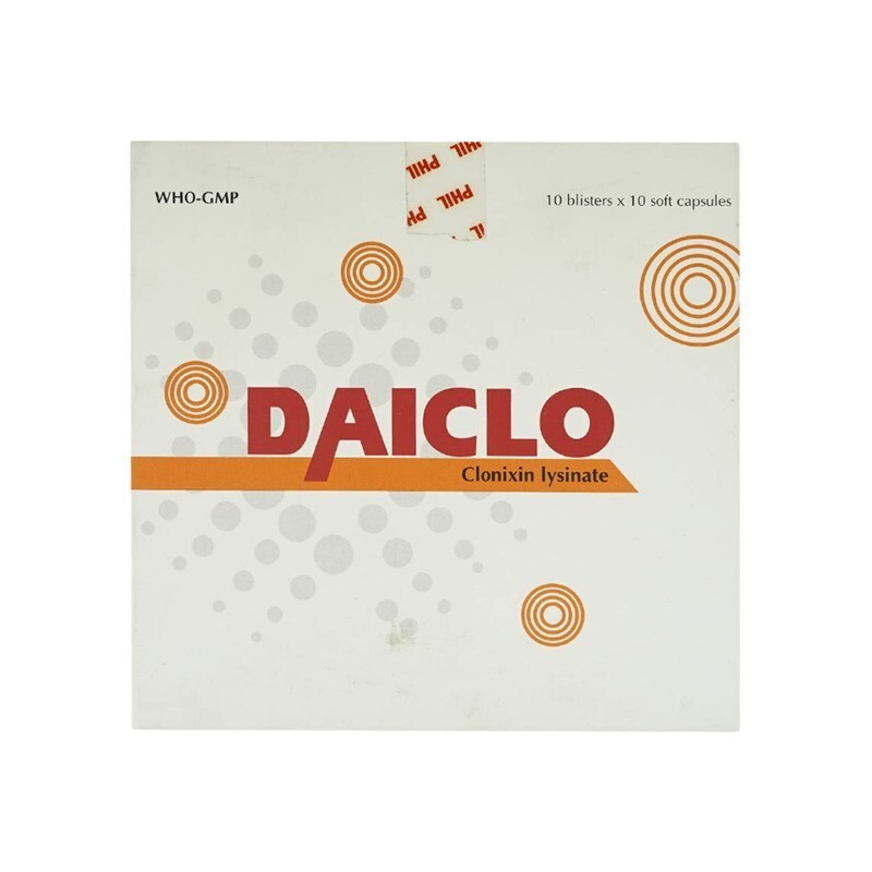 Daiclo 125mg Hộp 100 Viên - Kháng Viêm, Giảm Đau Daiclo 125mg Hộp 100 Viên - Kháng Viêm, Giảm Đau