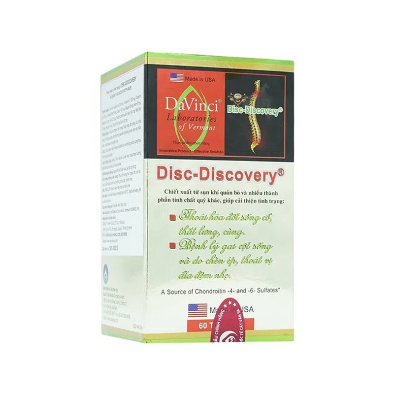 Davinci Discdiscovery - 60 Viên - Bổ Sung Vitamin Và Khoáng Chất