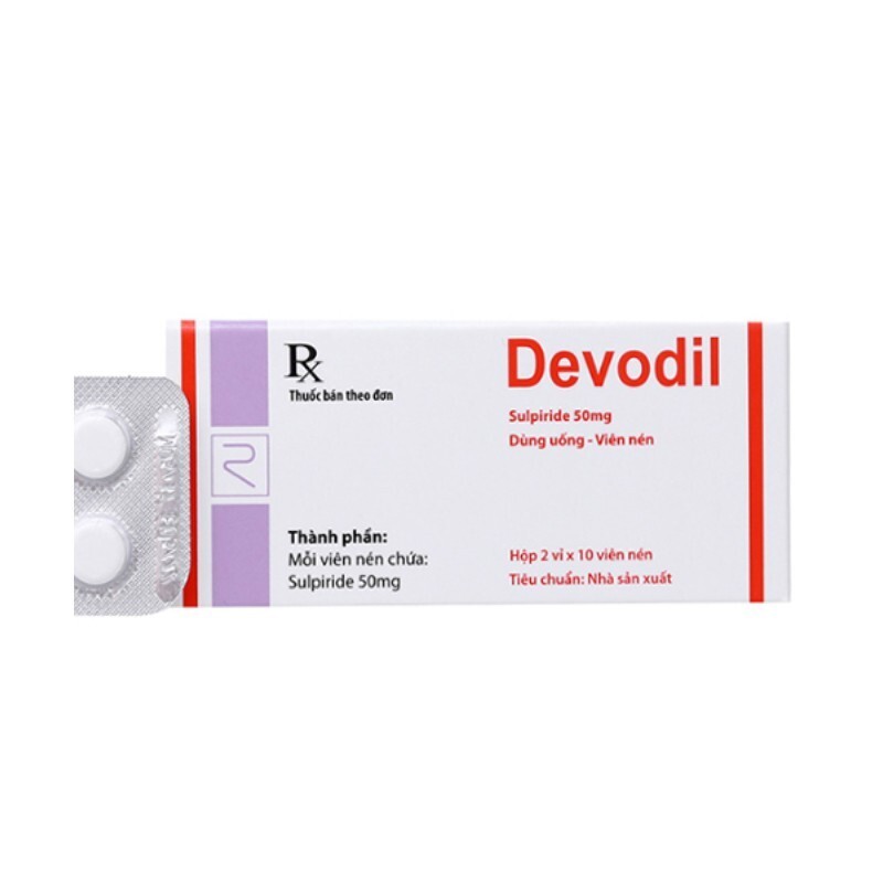 Devodil 50 Hộp 30 Viên - Điều Trị Rối Loạn Lo Âu