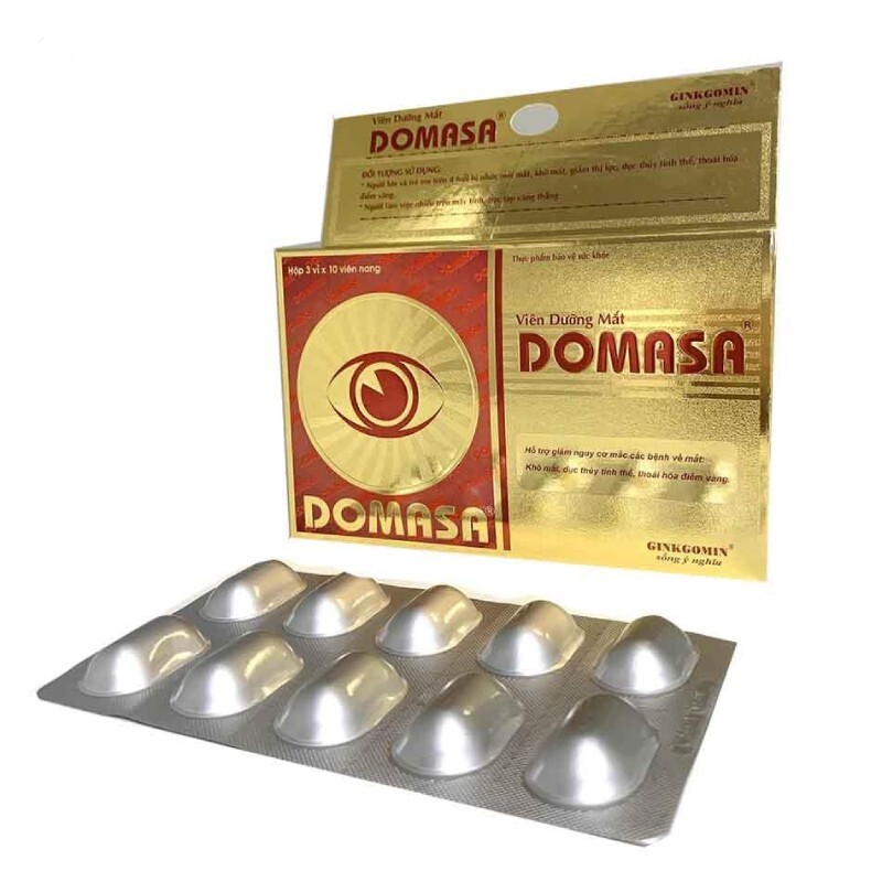 Viên Dưỡng Mắt Domasa Hộp 30 Viên