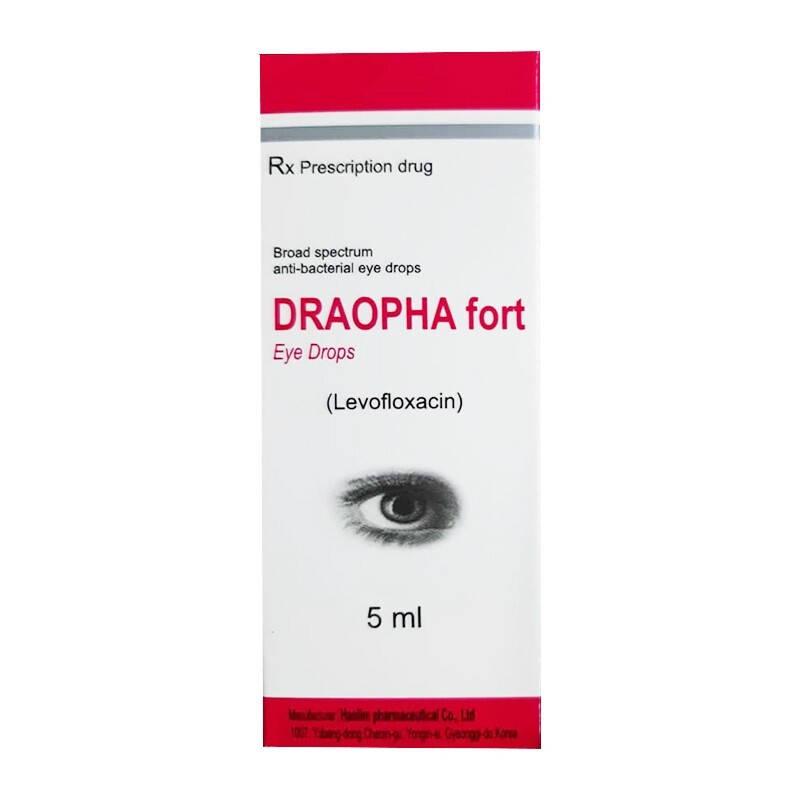 Thuốc Nhỏ Mắt Draopha - Lọ 5ml - Điều Trị Viêm Ở Mắt