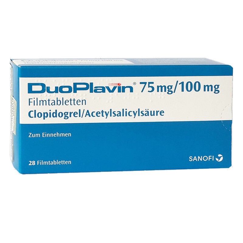 Thuốc Duoplavin 75mg/100mg - Phòng Ngừa Tạo Cục Máu Đông