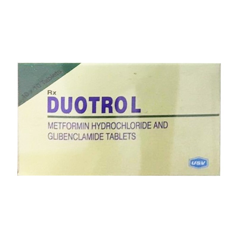 Duotrol Hộp 100 viên - Điều trị bệnh đái tháo đường