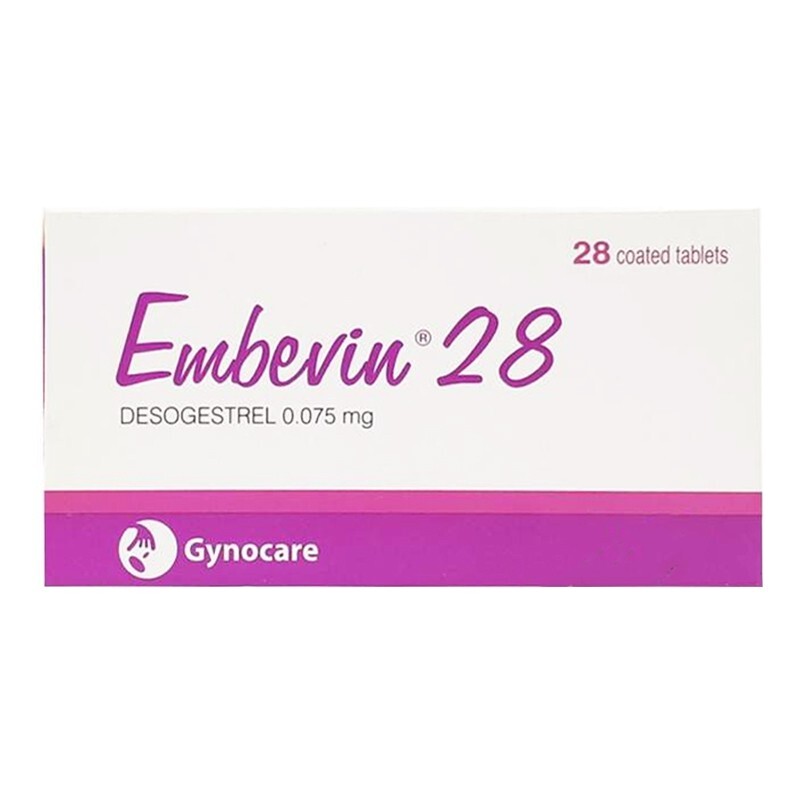 Thuốc Embevin 28 - Hộp 28 Viên - Tránh Thai Hàng Ngày