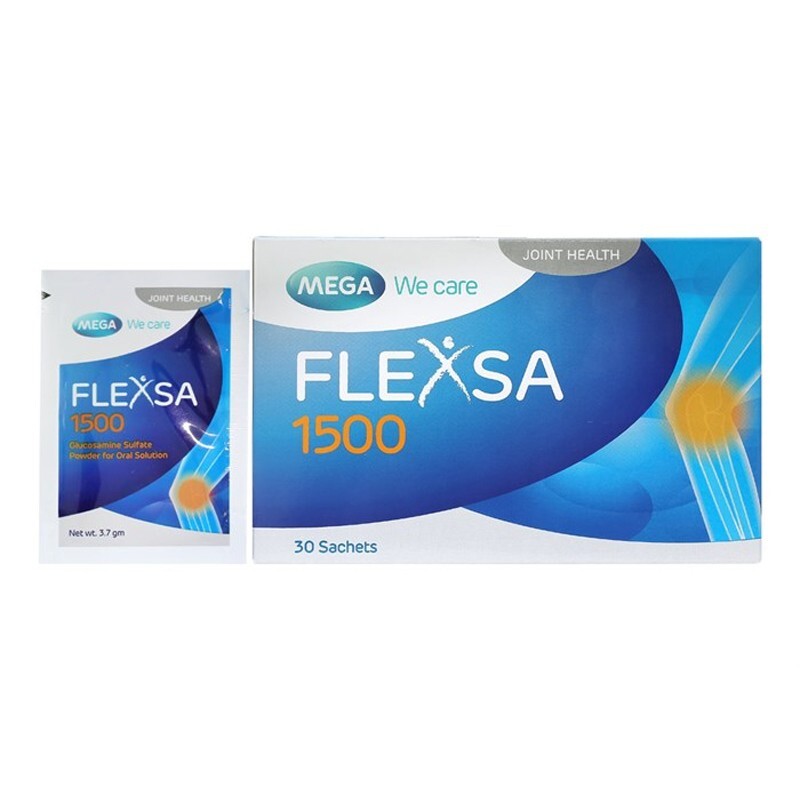 Thuốc Flexsa 1500 - Hộp 30 Gói - Tri Bệnh Xương Khớp Thuốc Flexsa 1500 - Hộp 30 Gói - Tri Bệnh Xương Khớp