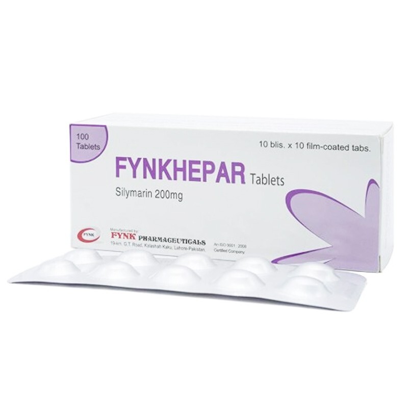 Thuốc Fynkhepar 200mg - Hộp 100 Viên - Điều Trị Viêm Gan Thuốc Fynkhepar 200mg - Hộp 100 Viên - Điều Trị Viêm Gan