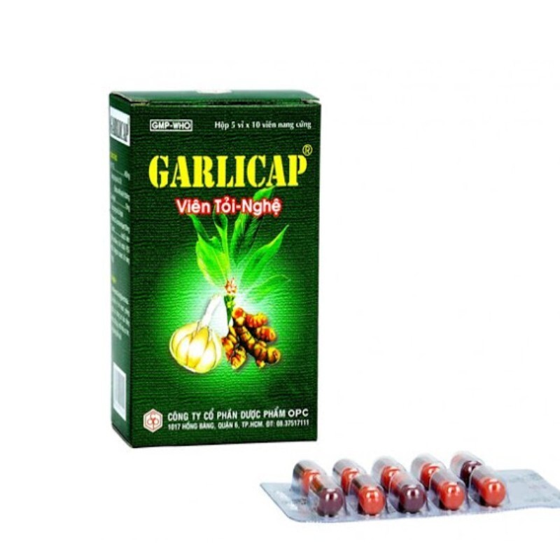 Garlicap Hộp 50 Viên - Hỗ Trợ Giảm Mỡ Máu Garlicap Hộp 50 Viên - Hỗ Trợ Giảm Mỡ Máu