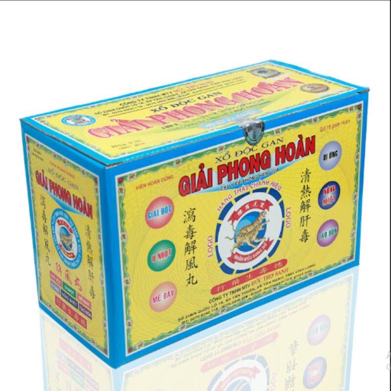 Xổ Độc Gan Giải Phong Hoàn Gói 16g Hoàn