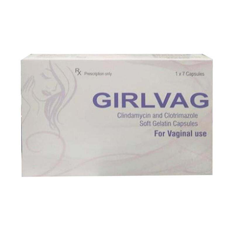 Thuốc Girlvag - Hộp 7 Viên - Điều Trị Nhiễm Khuẩn Âm Đạo