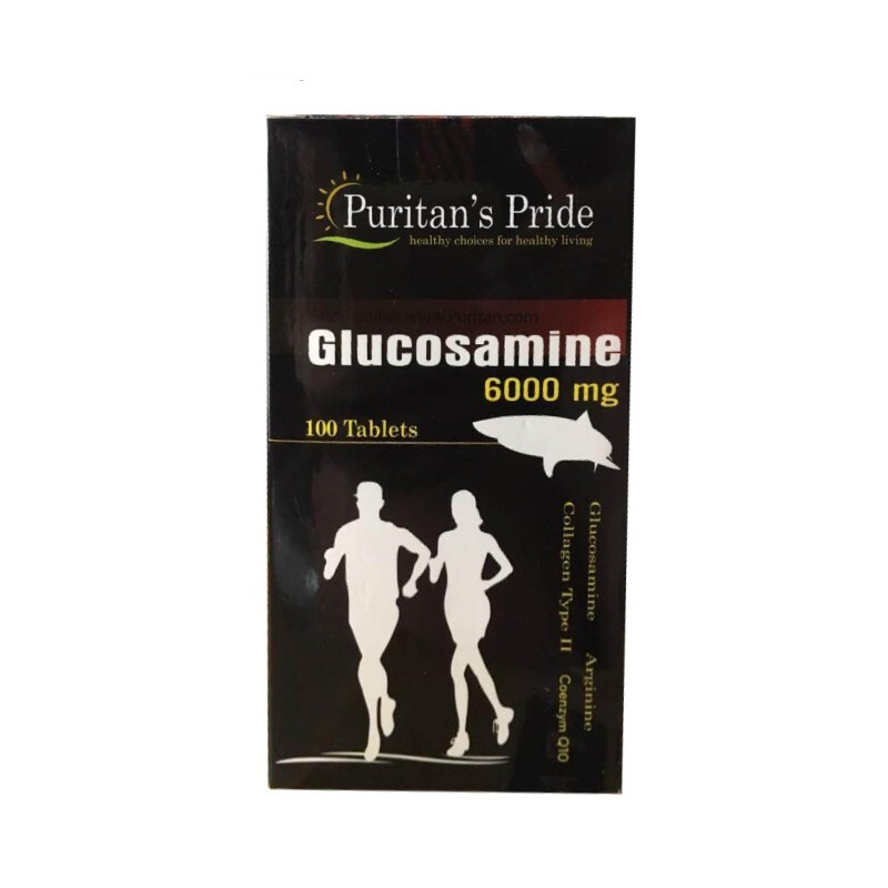 Glucosamine 6000Mg Puritan Pride - Hộp 100 Viên - Bổ Xương Khớp