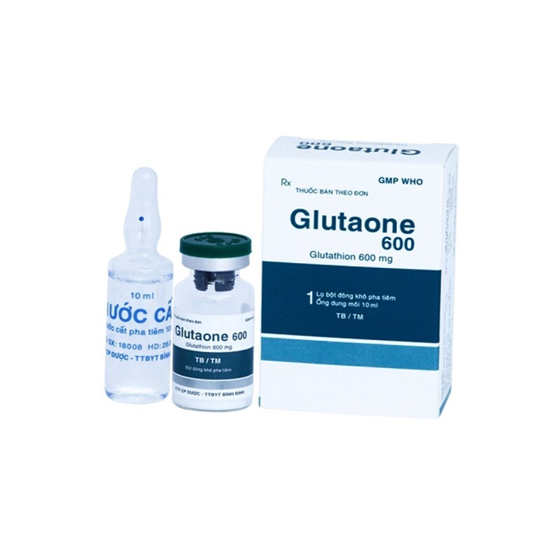 Glutaone 600 Hộp 1 Ống + 1 Lọ - Tăng Cường Hệ Miễn Dịch