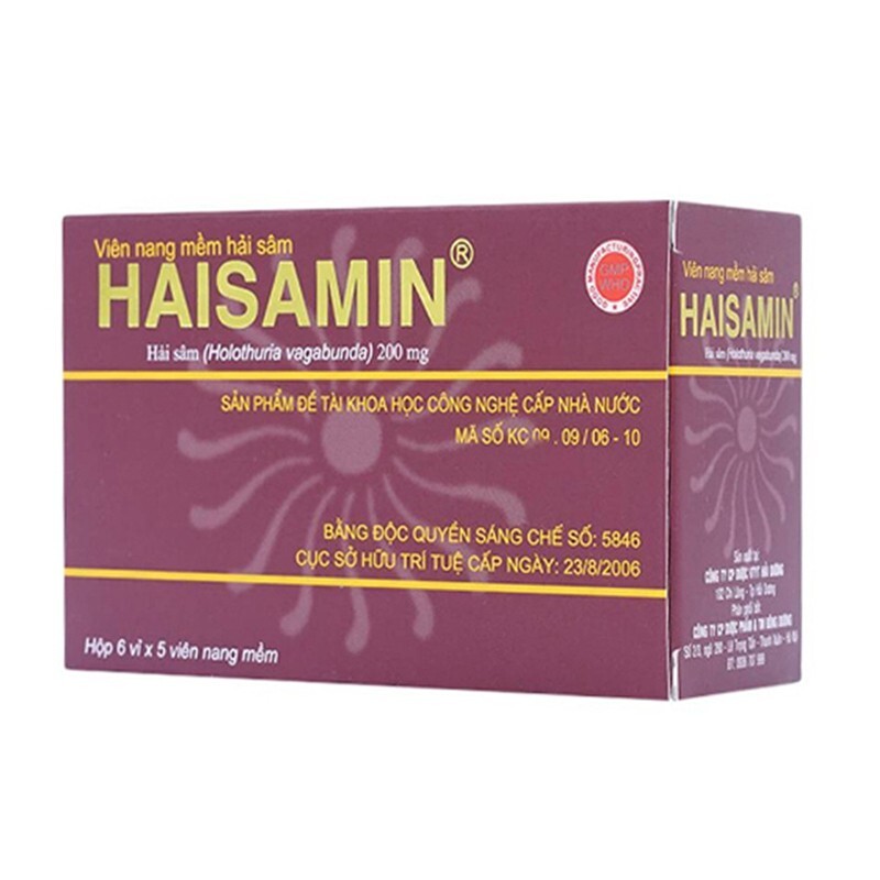 Haisamin 200Mg Hộp 30 Viên - Bổ Thận, Tráng Dương Haisamin 200Mg Hộp 30 Viên - Bổ Thận, Tráng Dương