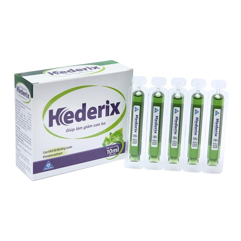 Hederix Hộp 20 Ống - Giảm Cơn Ho Hiệu Quả Hederix Hộp 20 Ống - Giảm Cơn Ho Hiệu Quả