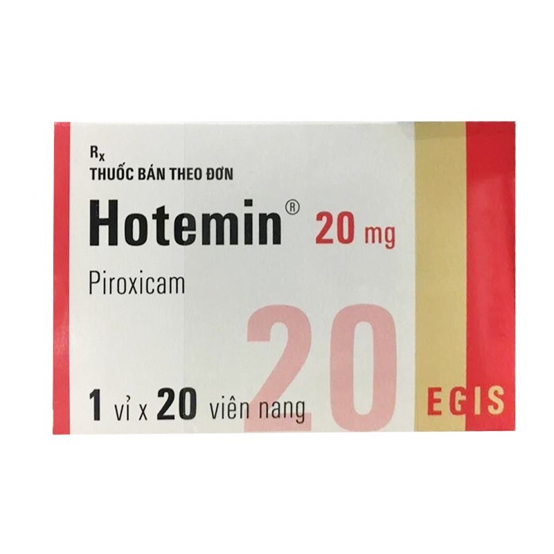 Hotemin 20mg Hộp 20 viên - Thuốc chống viêm corticoid Hotemin 20mg Hộp 20 viên - Thuốc chống viêm corticoid
