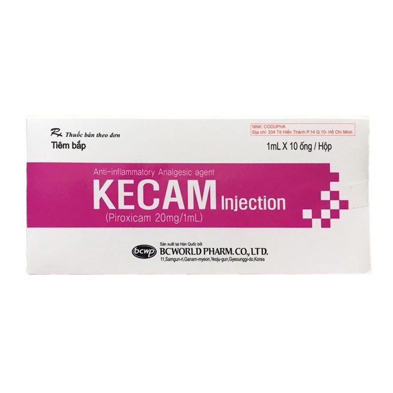 Thuốc Tiêm Kecam Hộp 10 Ống - Trị Viêm Xương Khớp