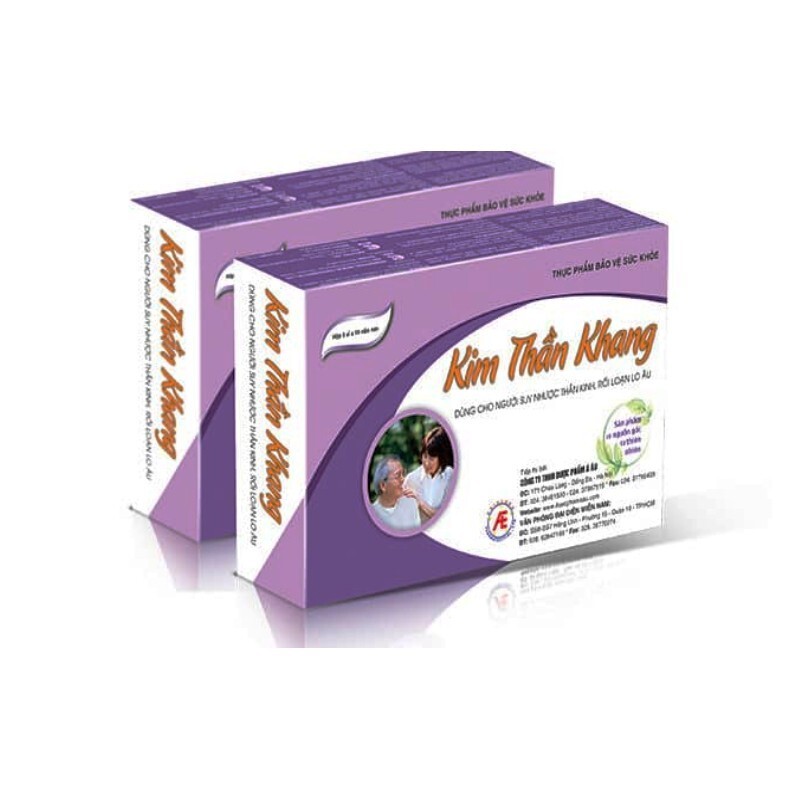 Kim Thần Khang - Hộp 30 Viên - Tăng Cường Sức Khỏe Thần Kinh Kim Thần Khang - Hộp 30 Viên - Tăng Cường Sức Khỏe Thần Kinh