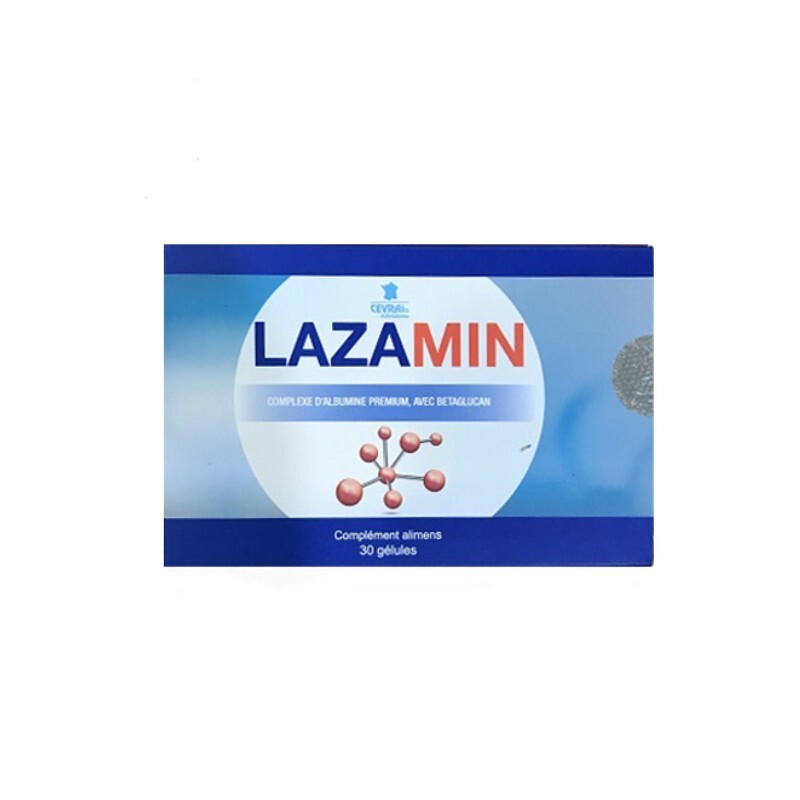 Lazamin - Hộp 30 Viên - Thúc Đẩy Sửa Chữa, Tái Sinh Tế Bào Gan