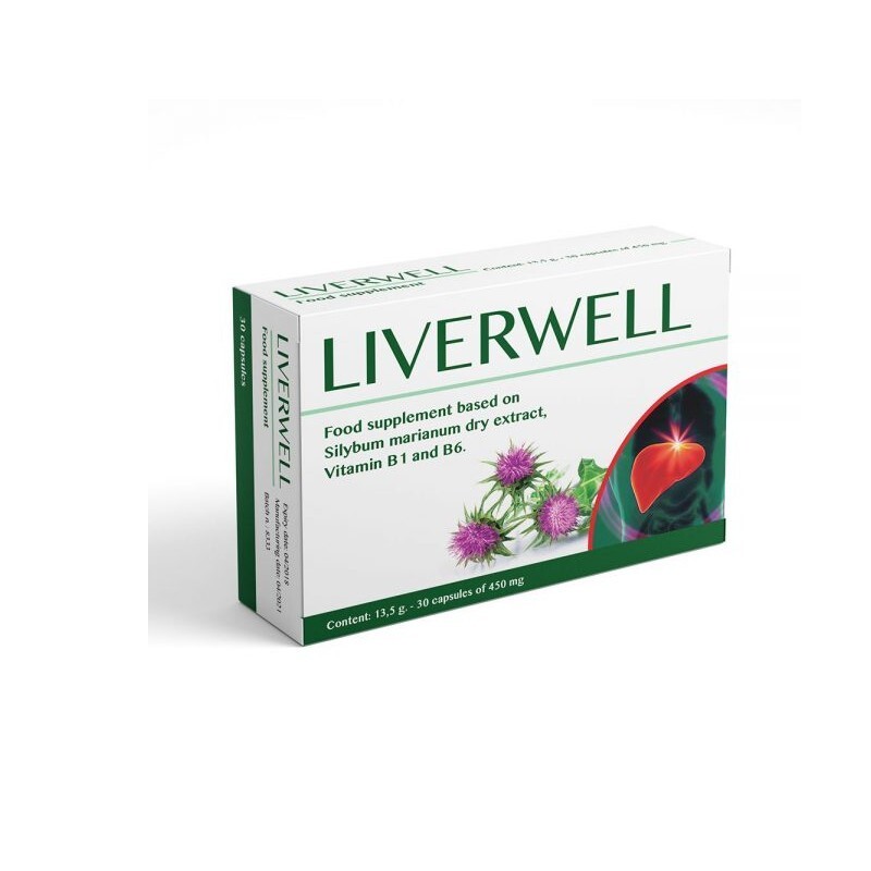 Liverwell - Hộp 30 Viên - Tăng Cường Chức Năng Gan Liverwell - Hộp 30 Viên - Tăng Cường Chức Năng Gan