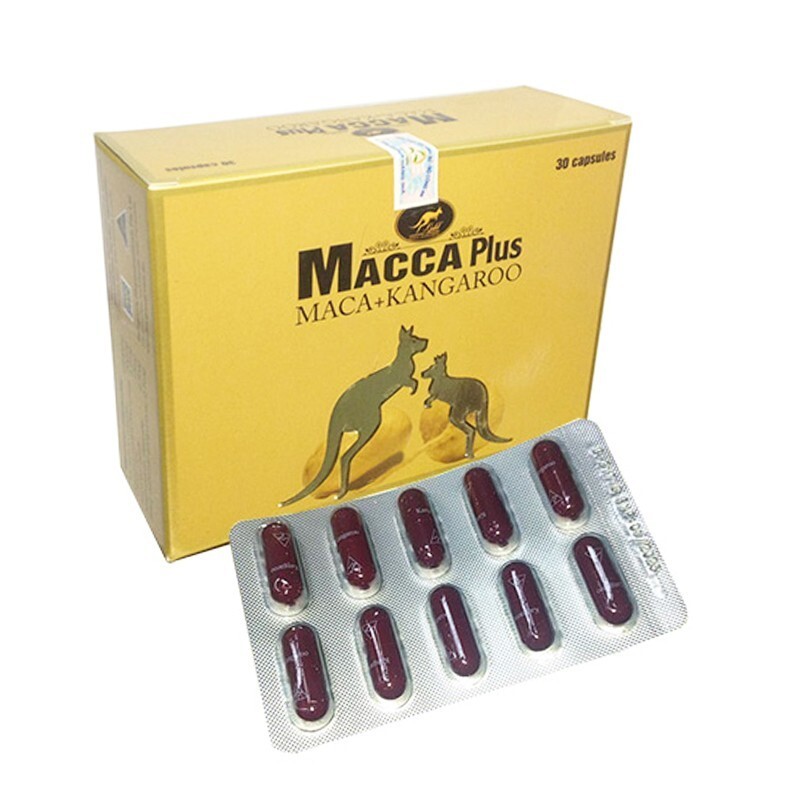 Macca Plus Hộp 30 Viên - Cải Thiện Sinh Lý Nam Giới