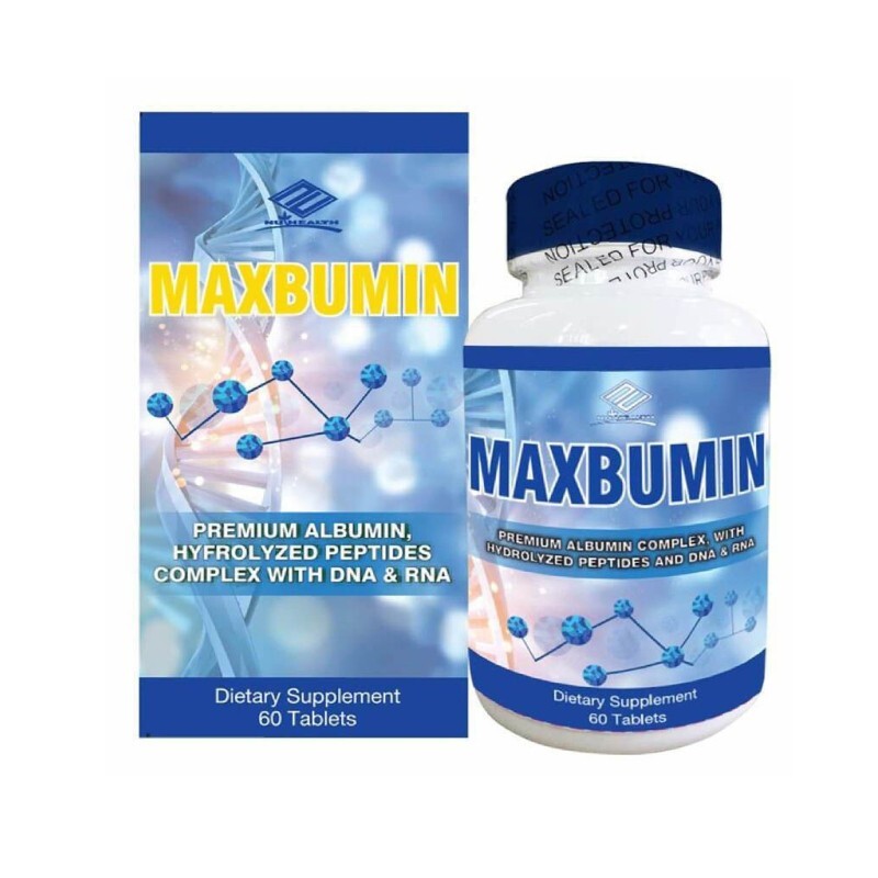Maxbumin - Lọ 60 Viên - Bổ Sung Albumin, Cung Cấp Năng Lượng Maxbumin - Lọ 60 Viên - Bổ Sung Albumin, Cung Cấp Năng Lượng