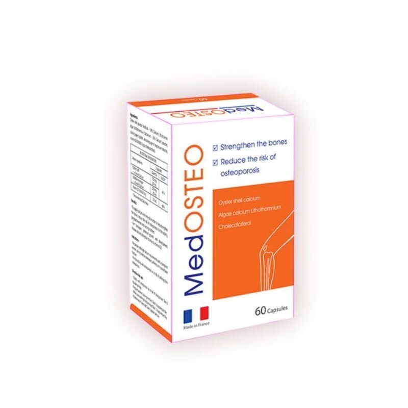 Medosteo - Hộp 60 Viên - Bổ Sung Calci Và Vitamin D3