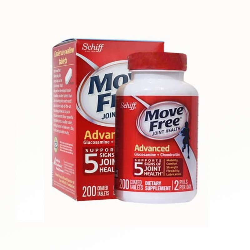 Move Free - Lọ 200 Viên - Nuôi Dưỡng Và Tái Tạo Sụn Khớp Move Free - Lọ 200 Viên - Nuôi Dưỡng Và Tái Tạo Sụn Khớp